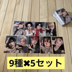 &team back to life トレカ コンプセット　9種✖️5