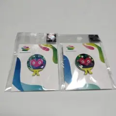 EXPO2027 花博、トゥンクトゥンク ピンバッジ 2種セット