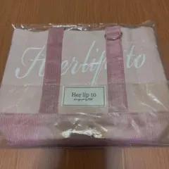 Herlipto mini tote ルミネ限定トートバッグ ミニトート