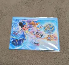 JCBカード　東京ディズニーシー20周年記念カードA6クリアファイル2枚セット