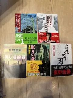 東野圭吾 文庫本 5冊セットのサムネイル