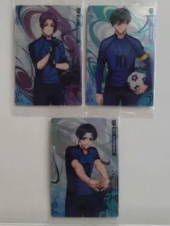 ブルーロック　ウエハース5　糸師凛　御影玲王　七星虹郎