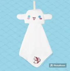 サンリオ　吊り下げ　タオル ハンカチ　シナモロール 新入園　新入学ループタオル