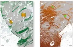 ヒロアカ展 ポスター 2枚セット 爆豪勝己 緑谷出久