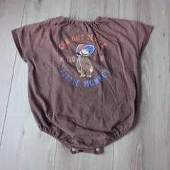 サイズ70 おさるのジョージ ロンパース