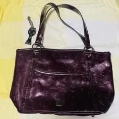 アナスイ　エナメルバッグ