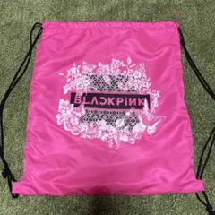 BLΛƆKPIИK BLACKPINK ナップサック FC限定品 ブラックピンク