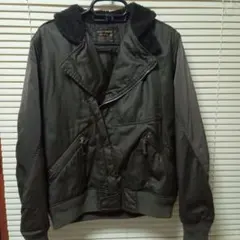 ユニクロ　KMキミノリモリシタコラボジャケット　オリーブ　Lサイズ