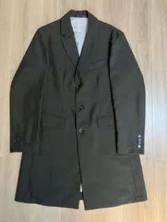 アーバンリサーチ ロッソ　チェスターコート　M 黒　メンズ