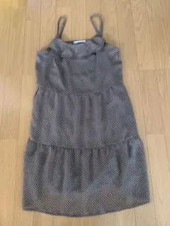 grove キャミソールチュニック　M ドット柄のサムネイル