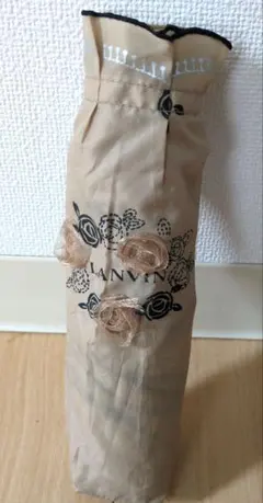 LANVIN 花柄 折りたたみ 晴雨兼用 ベージュのサムネイル