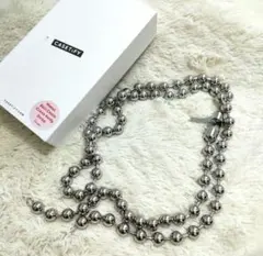 CASETiFY メタル ボールチェーン クロスボディ ストラップ