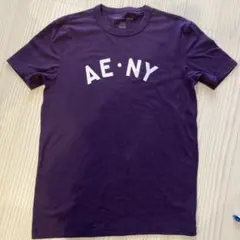 AMERICAN EAGLE パープル Tシャツ XS ユニセックス