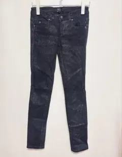 TRIPP NYC スカル メタリック スキニーパンツ Y2Kのサムネイル