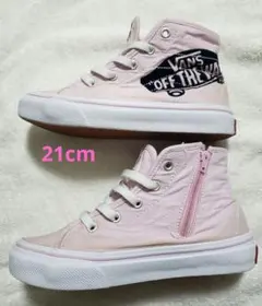 VANSスニーカー21cmハイカットタイプ