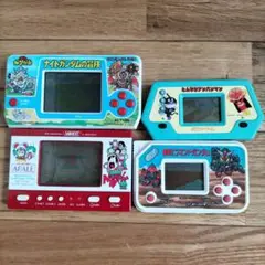 ゲームウォッチ　SDガンダム　アラレちゃん　アンパンマン