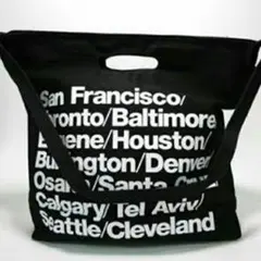 送料無料☆アメリカンアパレルで大人気の英字トートバッグ ショルダーバッグ