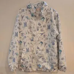 ウインドブレーカー 140 サイズ ホワイト