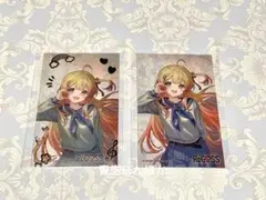 ReGLOSS 2周年記念　非売品　音乃瀬奏　クリアカード(購入特典) 2枚