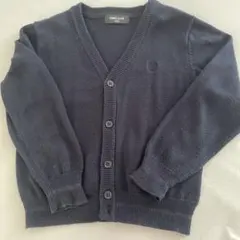 コムサ　カーディガン　ネイビー　120