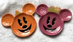 ディズニー♡ハロウィン2010ミッキー＆ミニースーベニアプレート♡