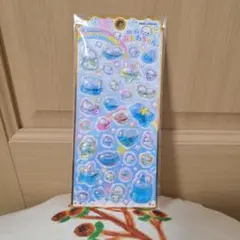 ぷくぷく あわわちゃん メロウアクアリウム ウォーターシール