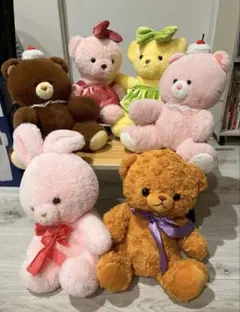 豪華ぬいぐるみ　15点セット
