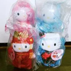 【セットでかわいい！】1999年ハローキティぬいぐるみまとめ売り/マクドナルド