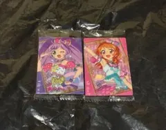 アイカツ プリパラ ウエハース 大空あかり 真中らぁら ビジュアルカード セット