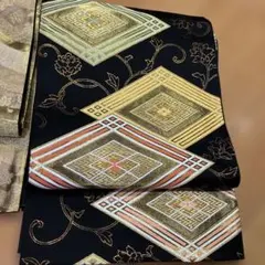 幾何学模様 袋帯