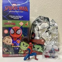 スパイダーマン　BRAND NEW DAY ぬいぐるみ　Hot toys ガチャ