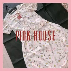【新品】ピンクハウス マーガレット柄 ブラウス スカート セットアップ フリー
