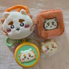 ちいかわぬいふあトート　ミニまんまるミニシリコンなど4点シーサーちゃん