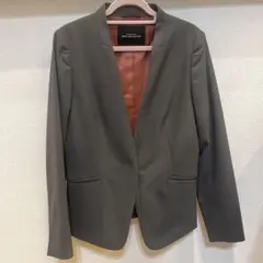 【極美品】グリーンレーベルリラクシング カチリラ セットアップスーツ XSサイズ カチリラ ノーラペル ジャケット ―ウォッシャブル・ストレッチ・防シワ―