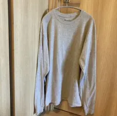 【Champion】ロンT Lサイズ　グレー　即日発送いたします！