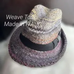 00s Weave Toshi イタリア製　　　　　グラデーション ニットハット
