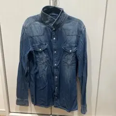 ヴィンテージ品HILFIGER DENIM デニムシャツ XLサイズのサムネイル