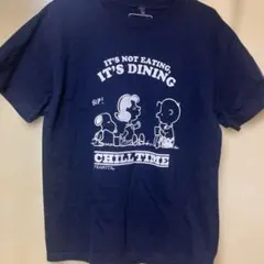 PEANUTS Cafe ピーナッツカフェスヌーピーTシャツMのサムネイル