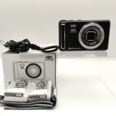 4K デジタルカメラ 6400万画素 オートフォーカス コンパクトカメラのサムネイル