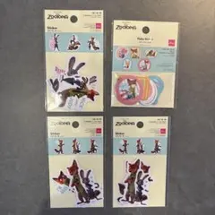 ズートピア ステッカーセット ダイソー