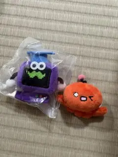 教育番組 ぬいぐるみバッチ　はかせ　パウルセット