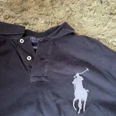 ラルフ・ローレン 黒 ポロシャツ 3