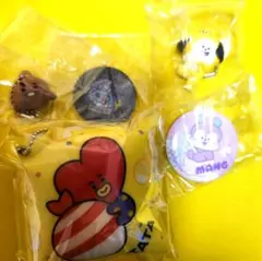 BT21 TATA くら寿司 クッション型キーホルダー セット 5点