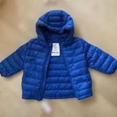 新品未使用　baby GAP アウター ジャケット　コート　80センチ　青