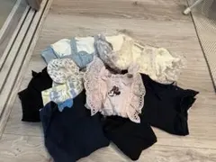 夏服　子供服まとめ売り　8点　ベビー服　半袖　90 プティマイン　バースデイのサムネイル
