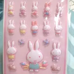 ミッフィー ぷくぷくシール