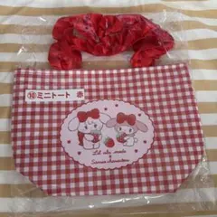mikko リルアラモードサンリオ当たりくじ⑩ミニトート 赤 マイメロ