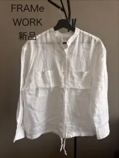 2026年最新】frame work ≪追加≫フレンチリネンドロストシャツの人気