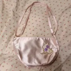 【最終値下げ】SWIMMER サテンショルダーバッグ ピンクのサムネイル