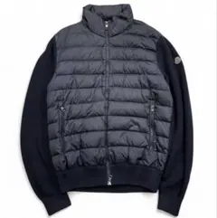 MONCLER モンクレール マグリアカーディガン ニット切り替え ダウン M